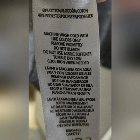 Calvin Klein Performance Cropped Women's Large Sweatshirt - Picture 4 of 5